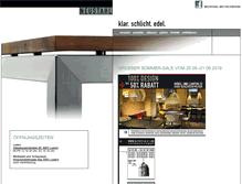 Tablet Screenshot of neustahl.ch